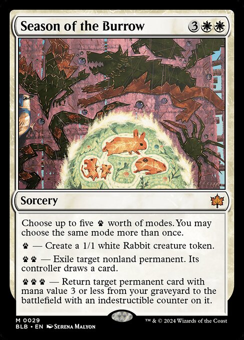 Season of the Burrow (29) - NM
