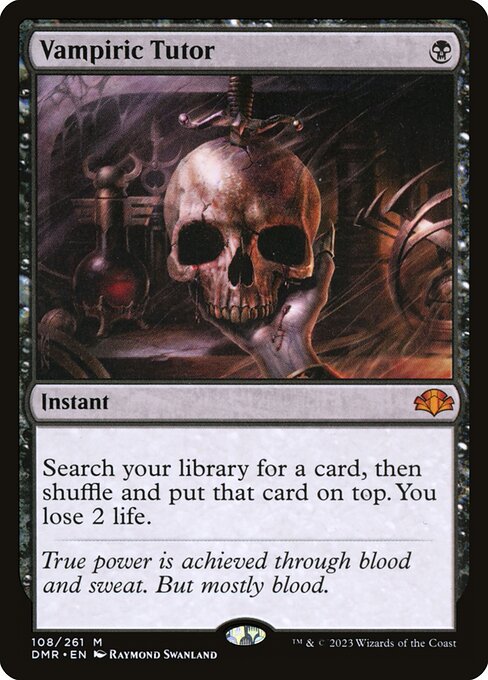 Vampiric Tutor (108) (Foil) - NM