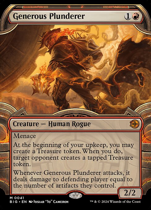 Generous Plunderer (41) - SHOWCASE - NM