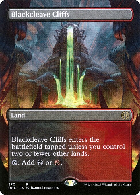 Blackcleave Cliffs (370) - BORDERLESS - NM