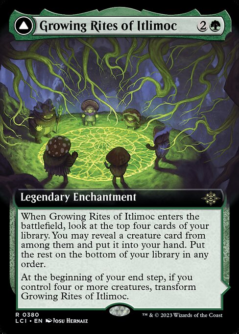 Growing Rites of Itlimoc // Itlimoc, Cradle of the Sun (380) - EXTENDED ART - NM