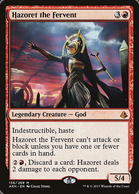 Hazoret the Fervent (136) (Foil) - NM