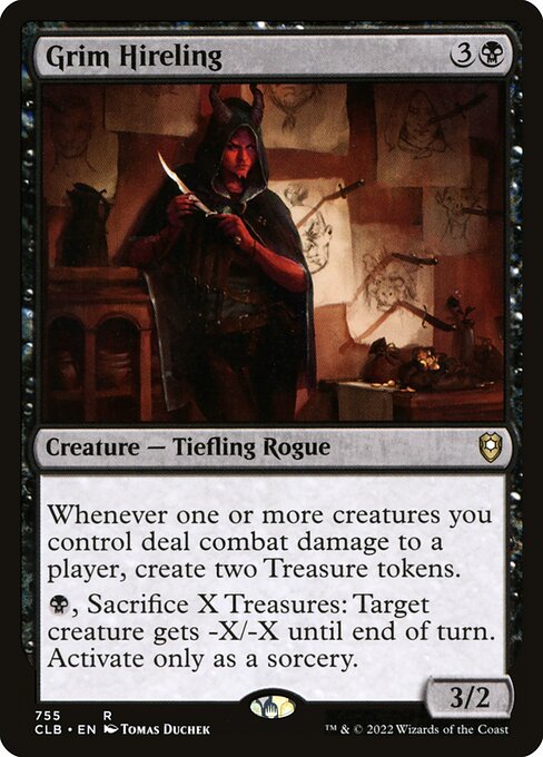 Grim Hireling (755) - NM