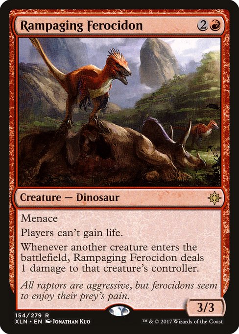 Rampaging Ferocidon (154) - NM