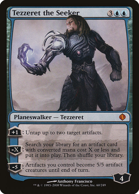 Tezzeret the Seeker (60) - NM