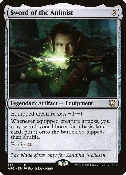 Sword of the Animist (218) - NM