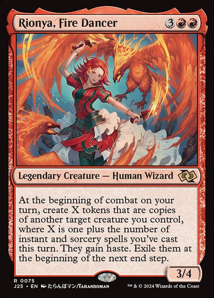 Rionya, Fire Dancer (75) - NM