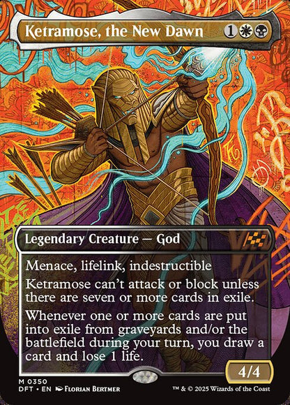 Ketramose, the New Dawn (350) - BORDERLESS - NM