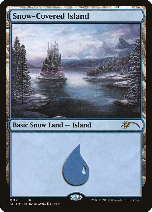 Snow-Covered Island (2) (Foil) - NM