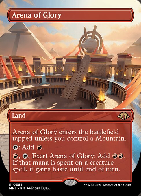 Arena of Glory (351) - BORDERLESS - NM