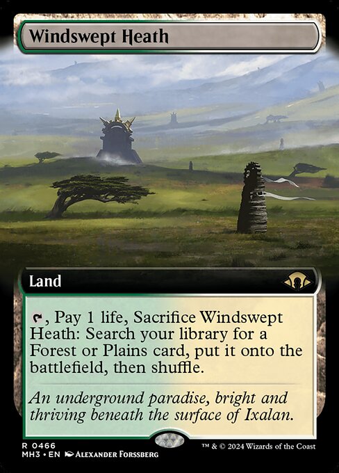 Windswept Heath (466) - EXTENDED ART - NM