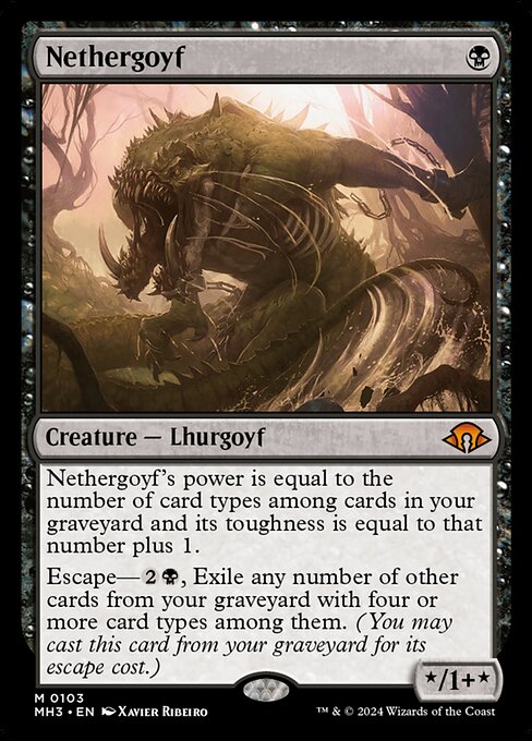 Nethergoyf (103) (Foil) - NM