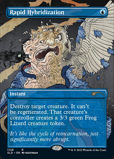 Rapid Hybridization (1126) - BORDERLESS - FULL ART (Foil) - NM