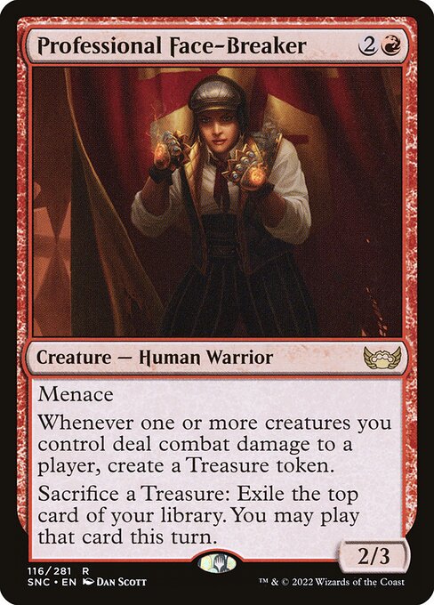 Professional Face-Breaker (116) (Foil) - NM