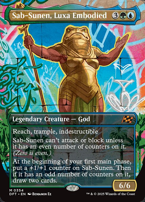 Sab-Sunen, Luxa Embodied (354) - BORDERLESS - NM