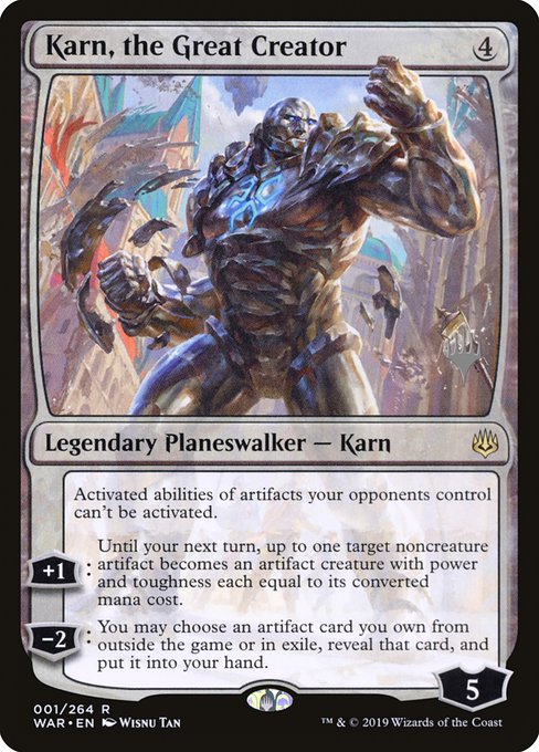 Karn, the Great Creator (1p) (Foil) - NM
