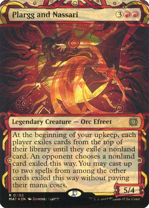 Plargg and Nassari (202) - BORDERLESS (Foil) - NM
