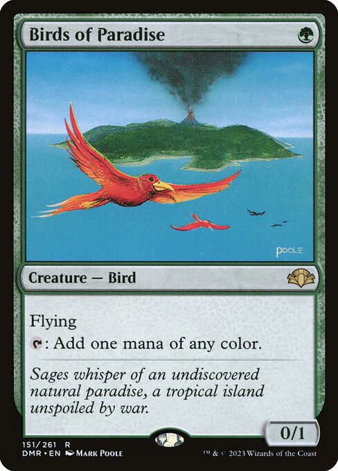 Birds of Paradise (151) (Foil) - NM