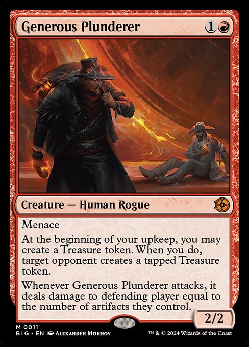 Generous Plunderer (11) - NM