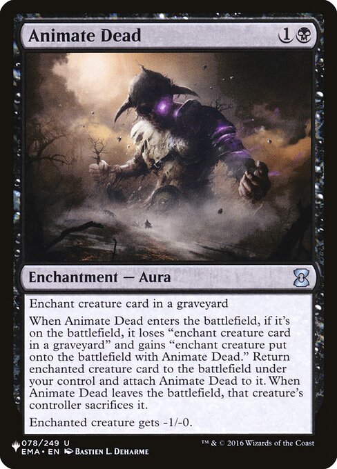 Animate Dead (EMA-78) - NM