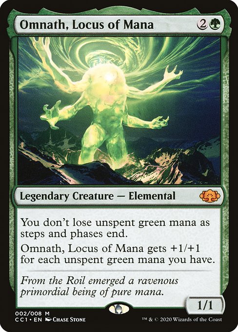 Omnath, Locus of Mana (2) (Foil) - NM