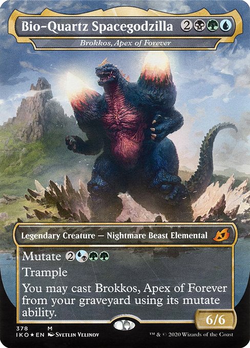 Brokkos, Apex of Forever (378) - BORDERLESS - NM
