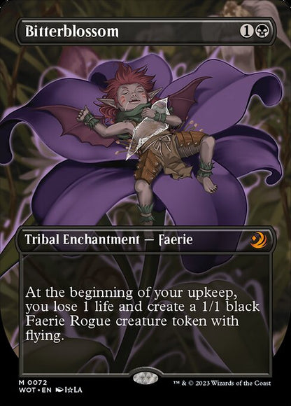 Bitterblossom (72) - BORDERLESS - FULL ART - NM