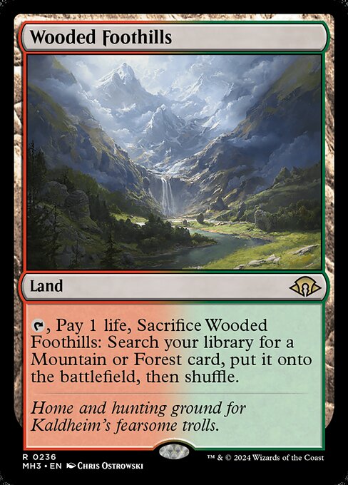 Wooded Foothills (236) (Foil) - NM