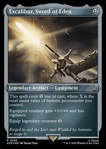 Excalibur, Sword of Eden (256) (Etched) - NM