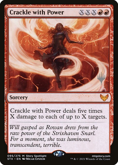Crackle with Power (95p) (Foil) - NM