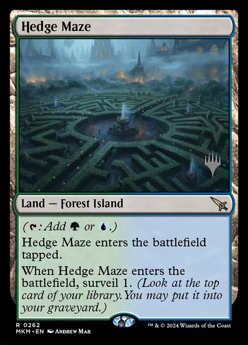 Hedge Maze (262p) - NM
