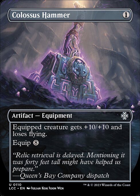 Colossus Hammer (110) - BORDERLESS - LP