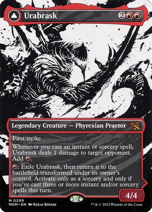 Urabrask // The Great Work (299) - BORDERLESS - FULL ART (Foil) - NM
