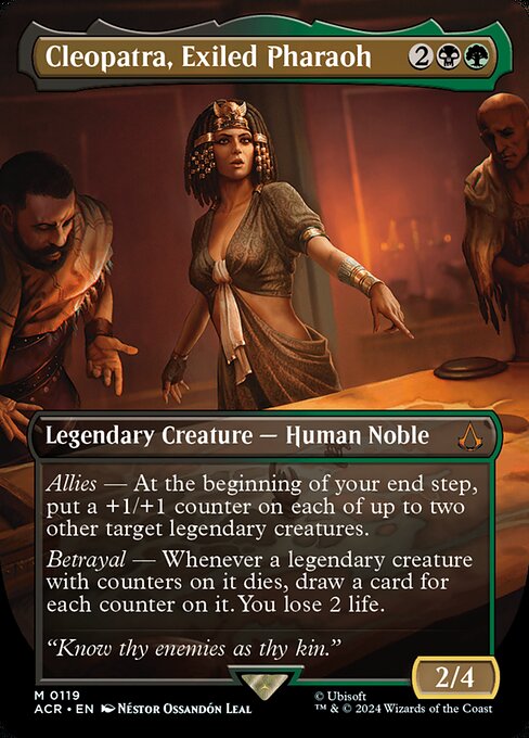 Cleopatra, Exiled Pharaoh (119) - BORDERLESS - NM