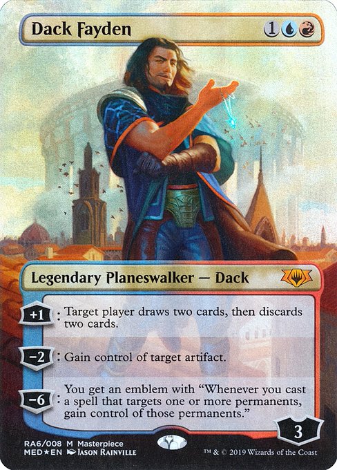 Dack Fayden (RA6) - BORDERLESS (Foil) - NM