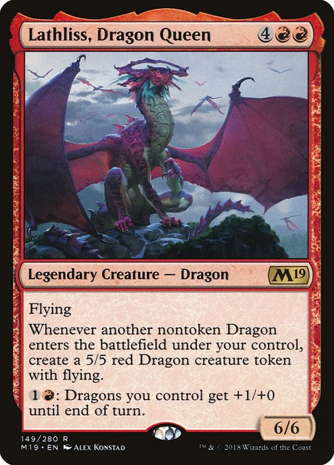 Lathliss, Dragon Queen (149) - NM