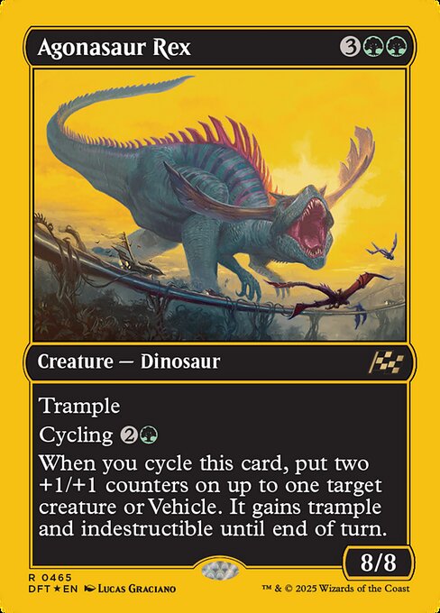 Agonasaur Rex (465) (Foil) - NM
