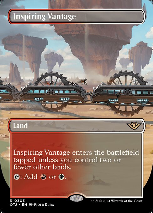 Inspiring Vantage (303) - BORDERLESS (Foil) - NM