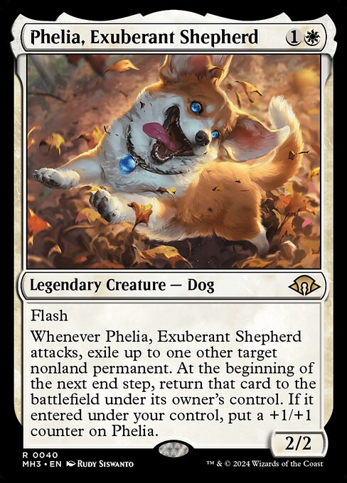 Phelia, Exuberant Shepherd (40) (Foil) - NM