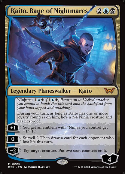 Kaito, Bane of Nightmares (220) (Foil) - NM