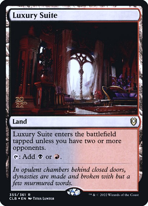 Luxury Suite (355s) (Foil) - NM