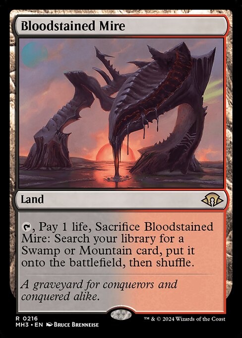 Bloodstained Mire (216) (Foil) - NM