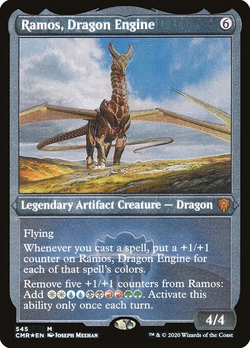 Ramos, Dragon Engine (545) (Etched) - NM