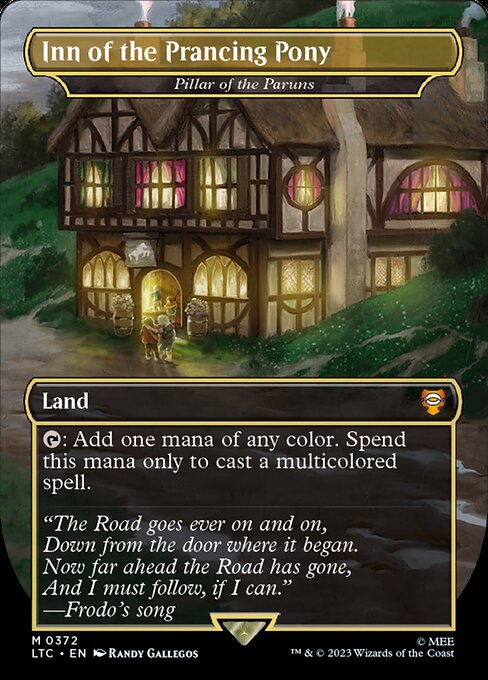 Pillar of the Paruns (372) - BORDERLESS (Foil) - NM