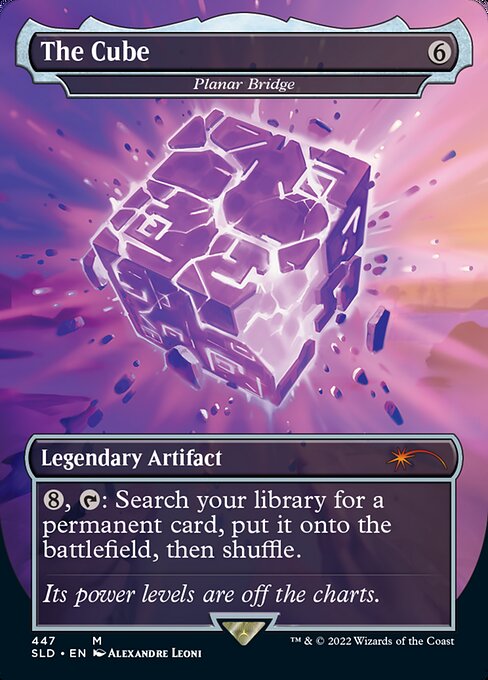 Planar Bridge (447) - BORDERLESS - FULL ART - NM