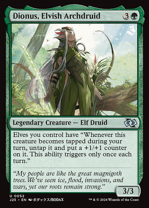 Dionus, Elvish Archdruid (52) - NM