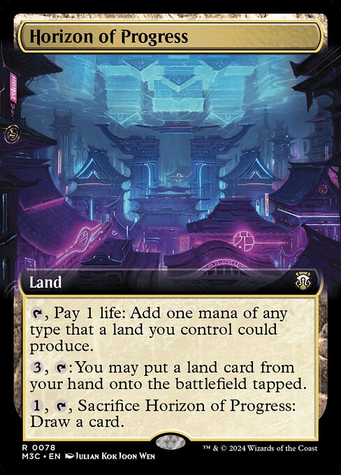 Horizon of Progress (78) - EXTENDED ART - NM