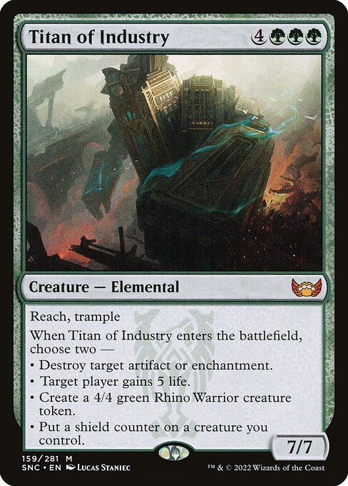 Titan of Industry (159) (Foil) - NM