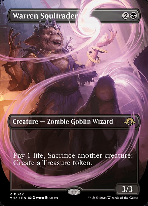 Warren Soultrader (332) - BORDERLESS - NM