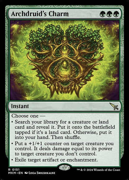 Archdruid's Charm (151) (Foil) - NM
